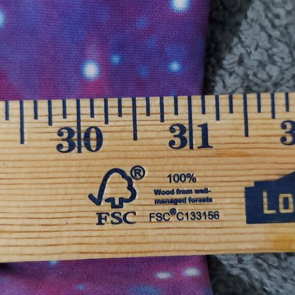 Galaxy Hoodie Mens Large All Over Print Long Sleeve Sweatshirt - Picture 6 of 6